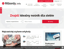 Tablet Screenshot of bilbordy.info